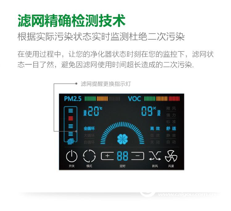 米微新风空气净化器