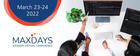 MAXDAYS22 | 第二屆MAXQDA 網絡用戶會議 | 免費開放