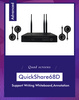 Quickshare快立享工程款無線投屏增強版 互動式無線投影網關 交互式無線一鍵投影電腦平板蘋果 安卓手機投屏