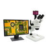EOC华显光学三目体视显微镜7-45倍连续变倍专业体式显微镜
