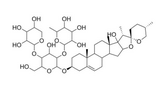 Pennogenin-3-O-a-L-rhamnopyranosyl-(1-2)-b-D-xylopyranosyl-(1-4)-b-D-glucopyranoside