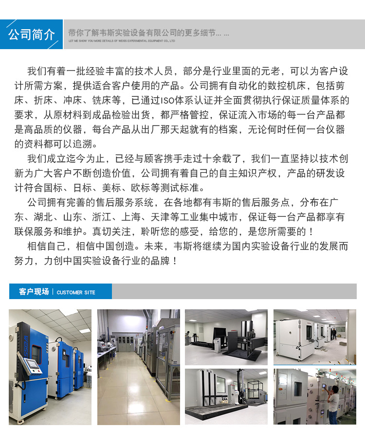韦斯仪器 高温老化试验箱 WSKX-072 生产厂家
