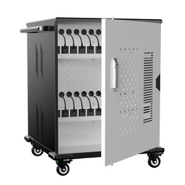 際慶科技筆記本電腦充電柜NB24AB款 定時充電 保存 移動智能充電柜 二合一平板電腦集中儲存充電柜