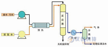 超临界水氧化反应