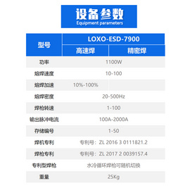 朗现智能水冷电火花堆焊修复机LOXO-ESD-7900铸造缺陷修补机模具被覆机