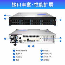 火蓝（Hoodblue）备份一体机8/12/24盘数据库备份CDP实时备份虚拟机操作系统备份服务器 TS5208-2BU-96TB