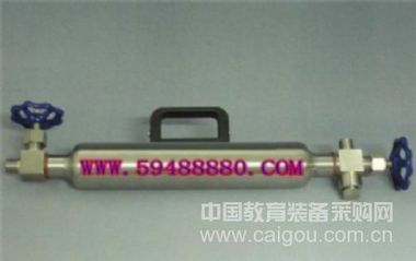 液化气采样罐/液化气采样钢瓶/液化石油气采样器/采样钢瓶型号：DLYD1/TPY-50