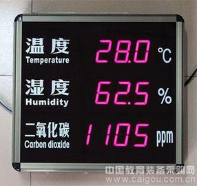 温湿度二氧化碳显示屏/便携式温湿度二氧化碳显示屏