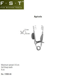 Agricola撐開器 3x3尖齒牽開器 FST撐開器17005-04 FST代理