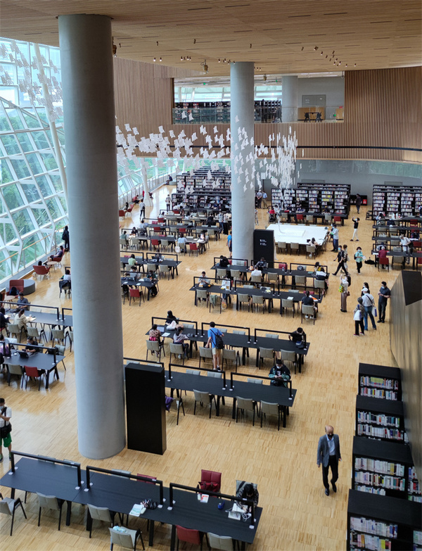 图书杀菌机入驻建筑面积最大图书馆—上海图书馆东馆
