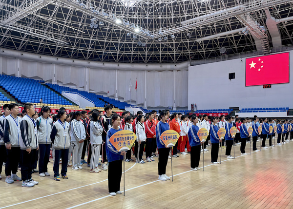 2023年甘肃省中学生排球锦标赛开赛