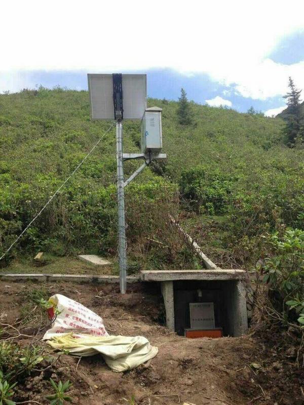 甘肃治沙研究院地表径流监测系统竣工