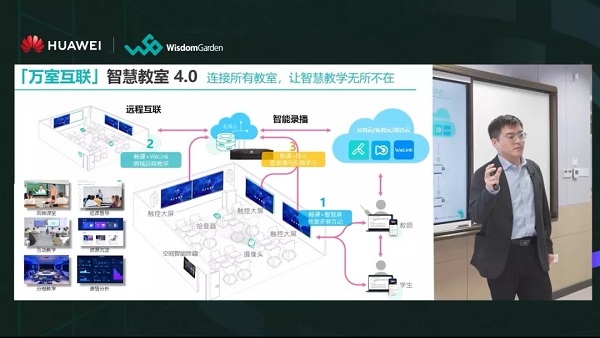 万室互联，华为携手智园教育打造智慧教室4.0