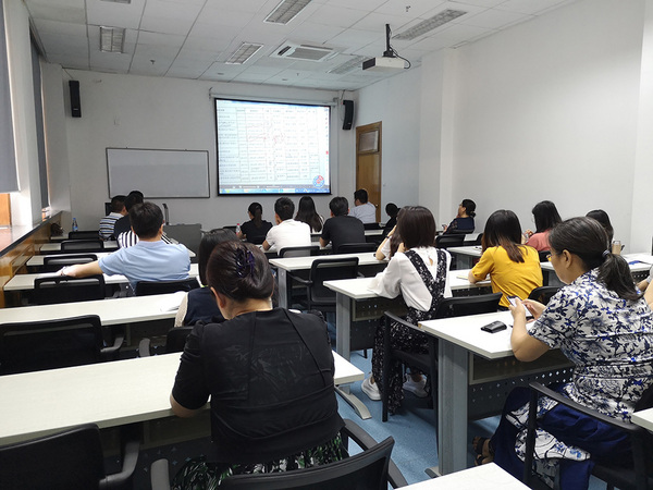 北京石油管理干部学院-教学场景搭建成功