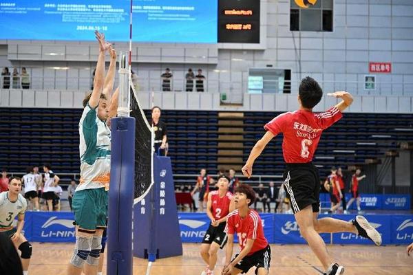 2024中俄高校男子排球友誼賽在東北林業大學舉辦