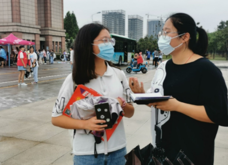 淮北師范大學濱湖校區：2021級新生報到工作有序進行