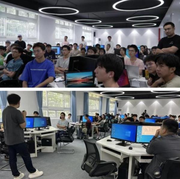 共同搭建高質量人才培養的“開心”實驗室 江漢大學人工智能學院校友攜團隊來校開展暑期訓練營