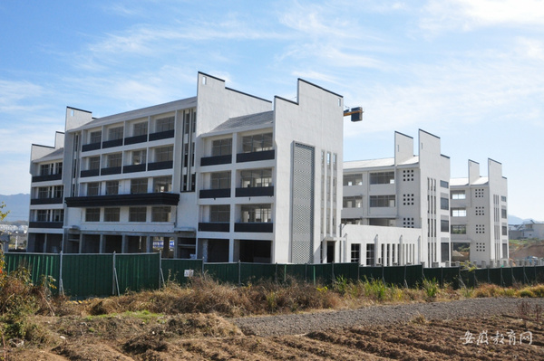改善辦學條件 安徽黟縣教育項目建設推進有序有力