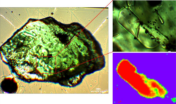 激光拉曼光谱助力矿物包裹体研究