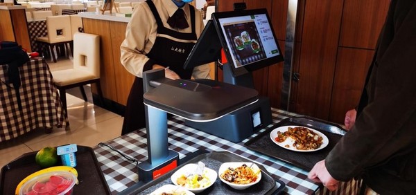 新中新智慧收銀系統，用AI菜品識別技術讓智慧食堂結算更加高效
