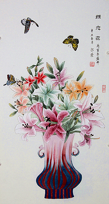【政府采購藝術家代表】中國風范 國之瑰寶——劉爾榮精品手繪