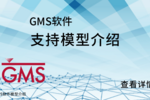 GMS软件支持模型介绍