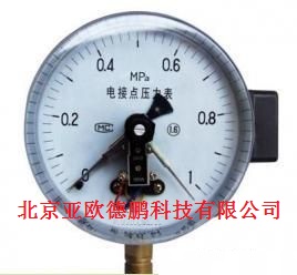 般电接点压力表/接点压力表/压力表（0-0.6MPA）