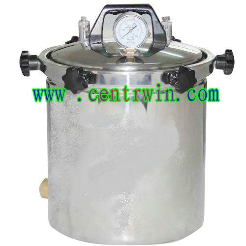 手提式不锈钢蒸汽灭菌器 18L 型号：SHYX-280B