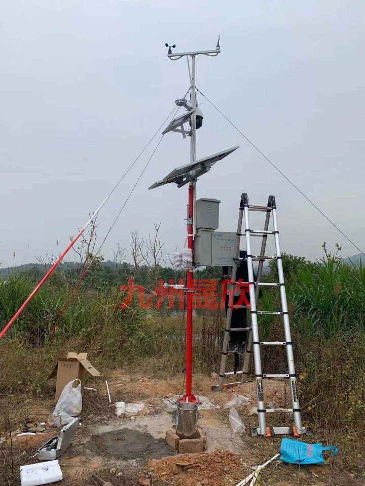 气象站、微型空气监测站、水质监测仪、土壤监测站、视频监控