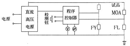 氧化锌压敏电阻测试仪原理图